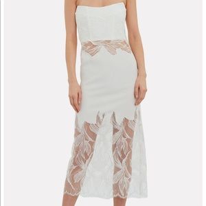 BRAND NWT Dion Lee Lace appliqué dress